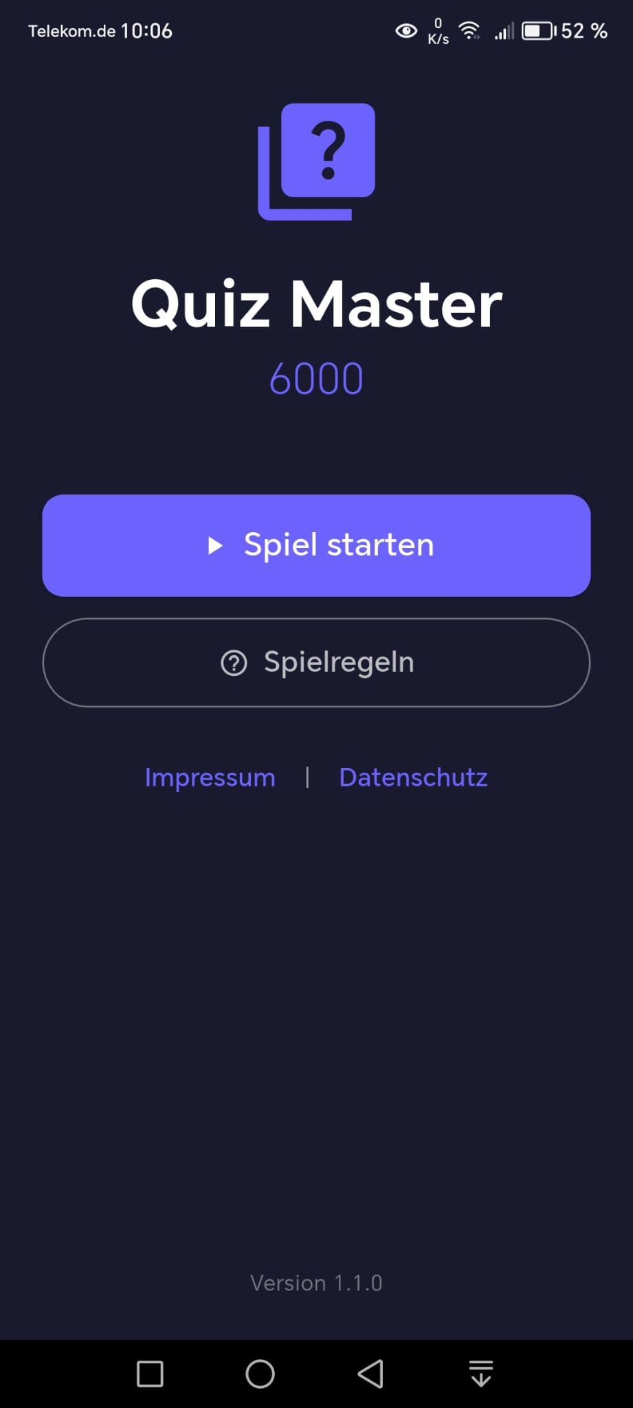 Quiz Master Screenshot 1